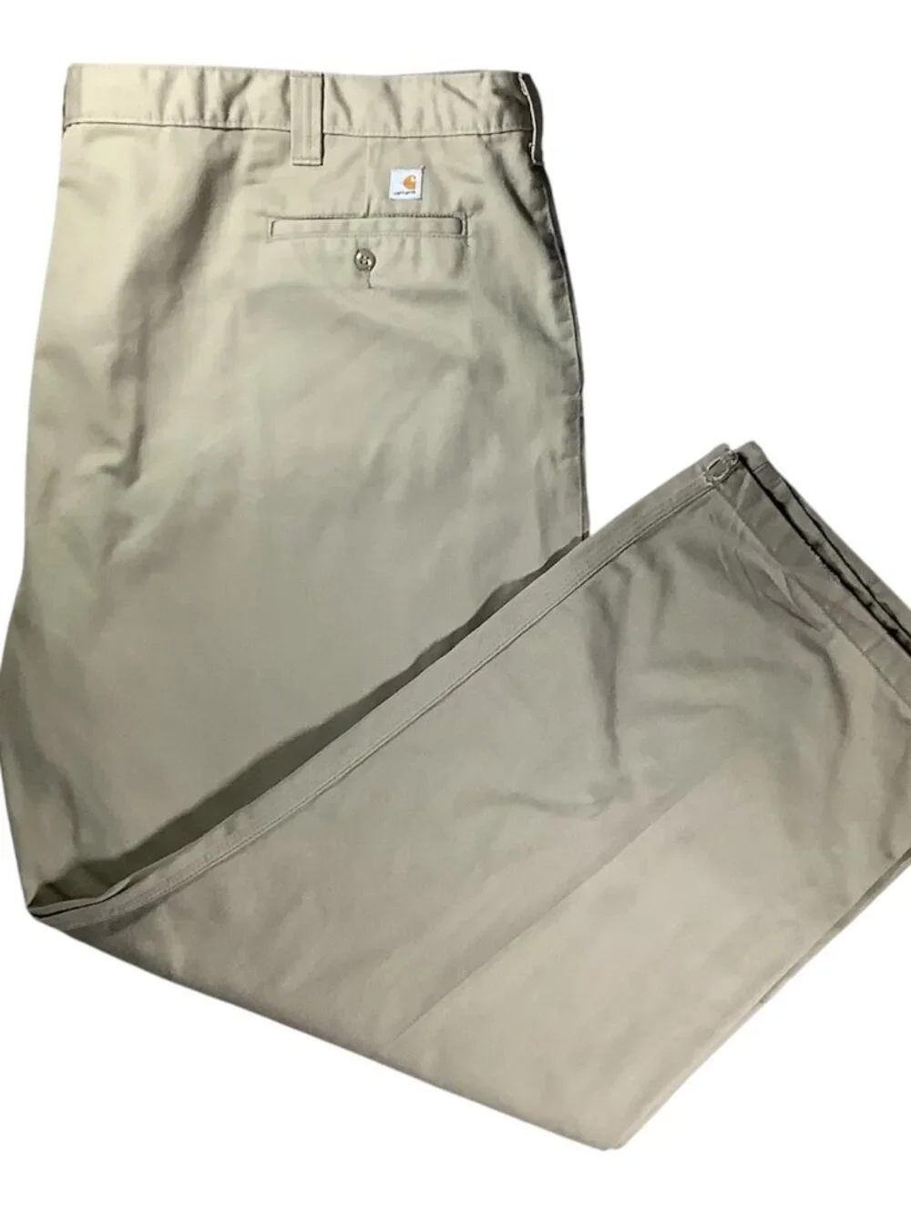 Carhartt Blended Twill Work Pants Men’s 54x32 Tan Relaxed Fit